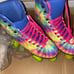 Catching Wind cosmic Tie Dye Roller Skates 9