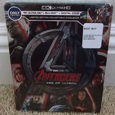 Avengers Age of Ultron Steelbook sealed brand new