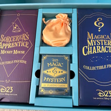 Disney D23 Magic & Mystery Gold Member Collector Set Sorcerers Mickey Mouse new