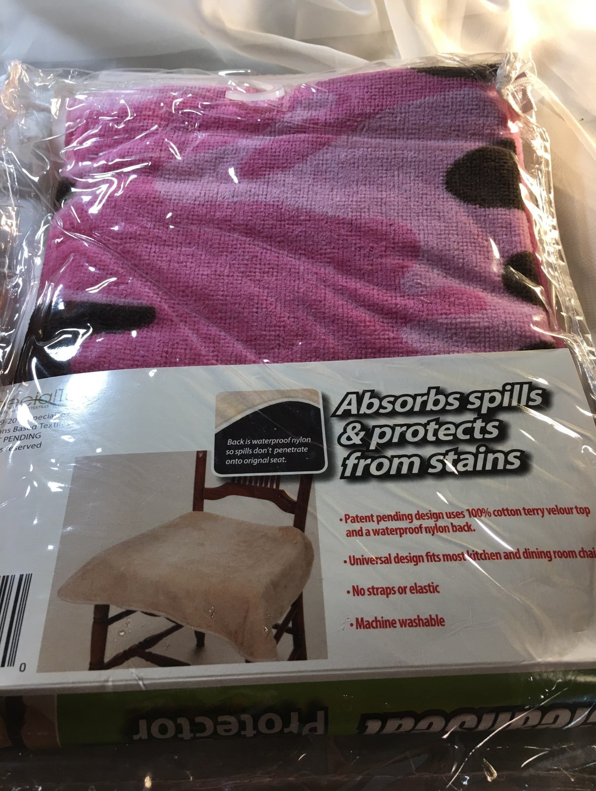 Baby clean seat cover. Pink