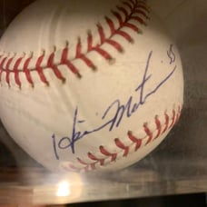 Signed baseball