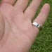 Ring 1980 Aztec Warrior Mexican centavos coin sterling silver band