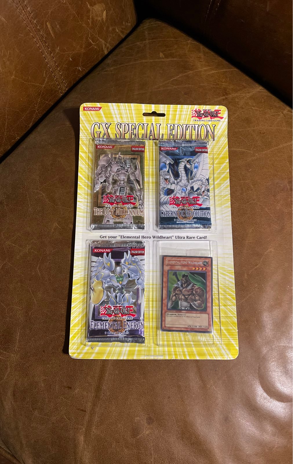 YUGIOH GX Special Edition SE Blister Booster Pack Factory Sealed Wildheart Promo