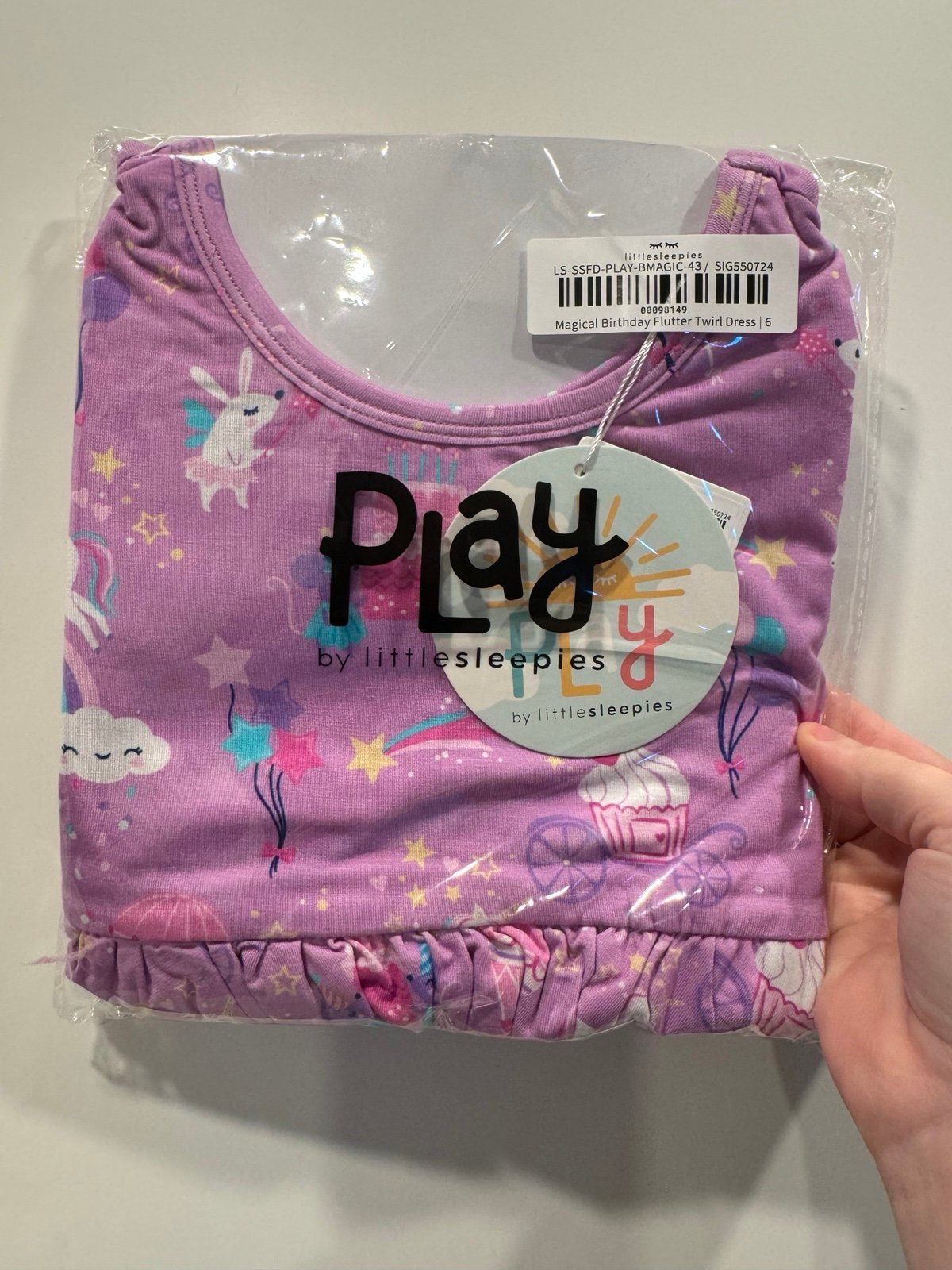 Little Sleepies Magical Birthday Flutter Twirl Size 6