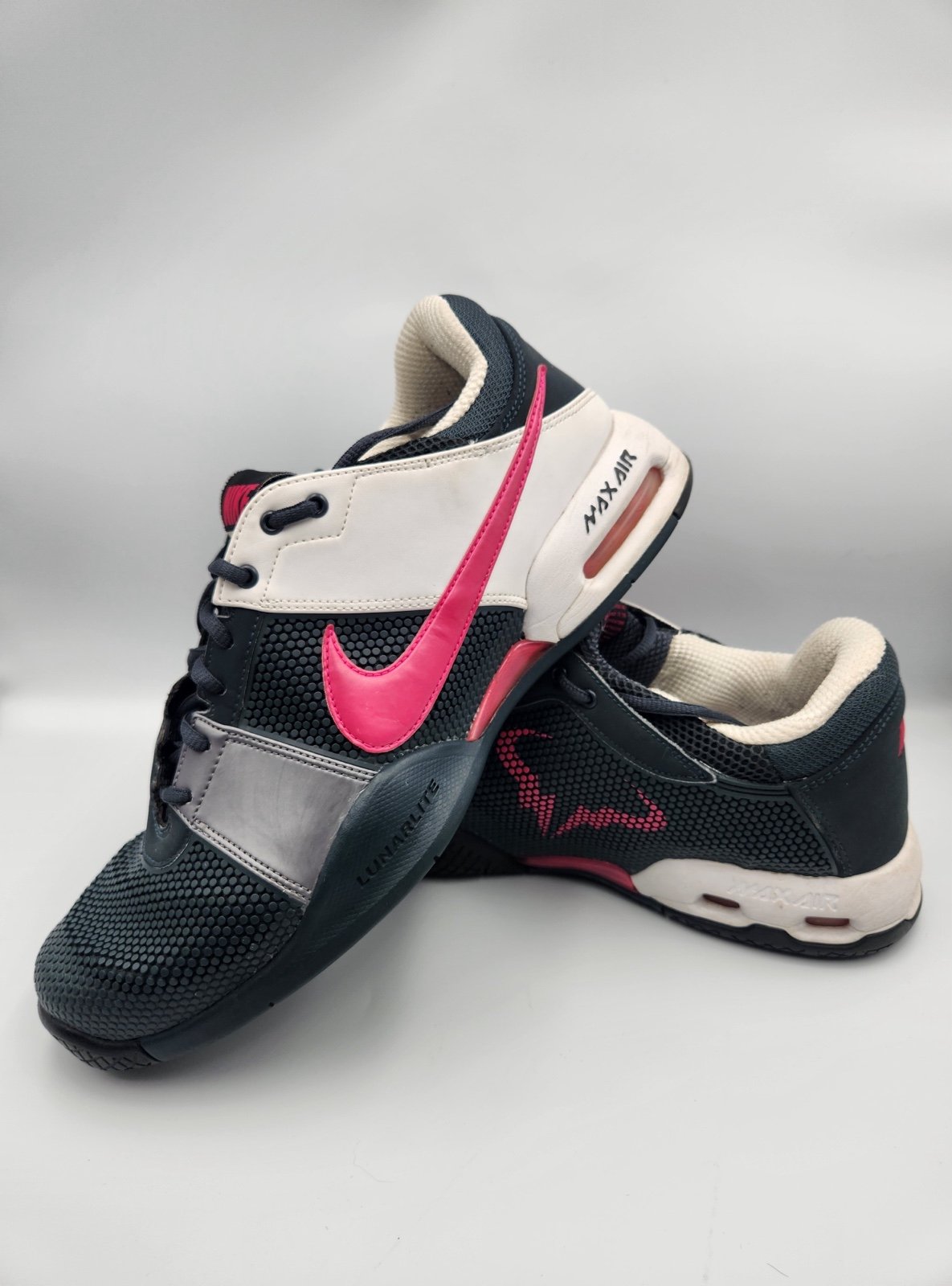 Nike Air Rafa Nadal Tennis Courtballistec 1.3 344529-061 Sz Mens US 12- RARE