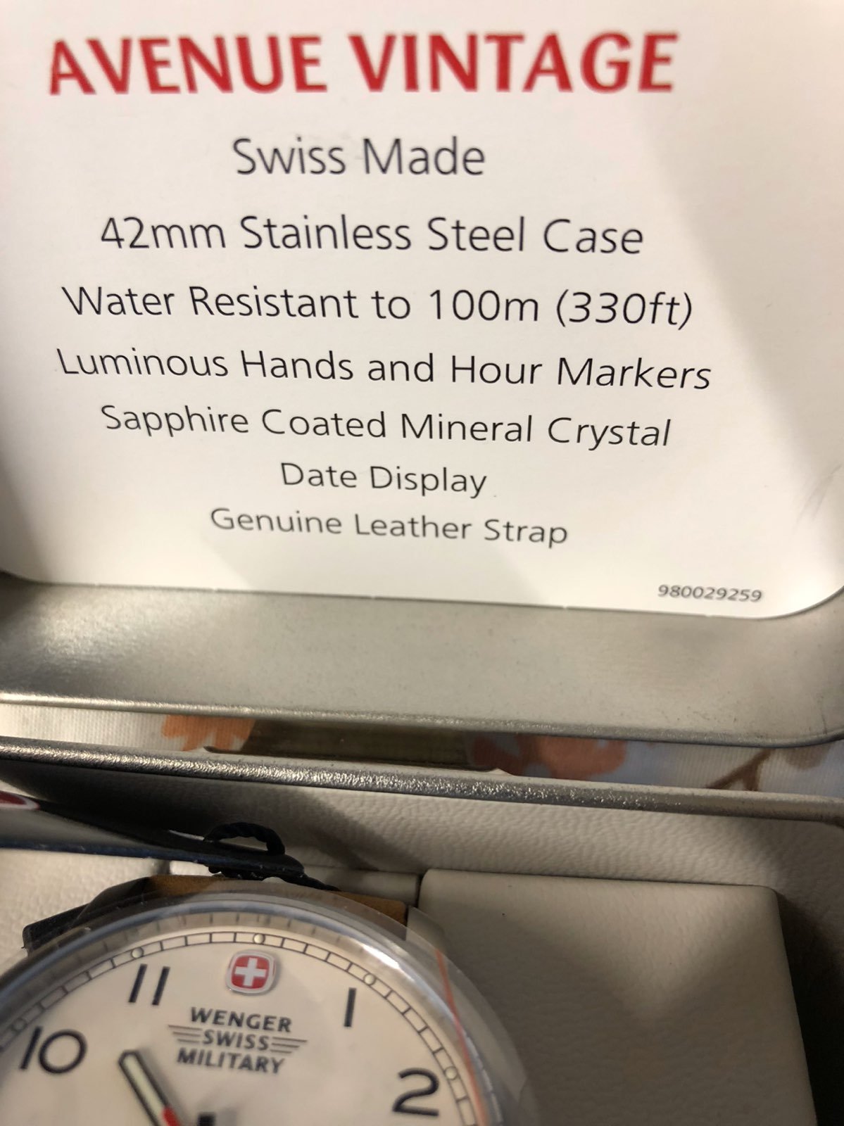 mans watch