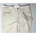 White House Black Market Everyday Denim Tonal Beaded Straight Leg Pants Cream 6