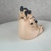 Vintage Native American Navajo Storyteller Figure Pottery Signed Nandi.