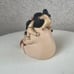 Vintage Native American Navajo Storyteller Figure Pottery Signed Nandi.
