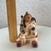 Vintage Native American Navajo Storyteller Figure Pottery Signed Nandi.
