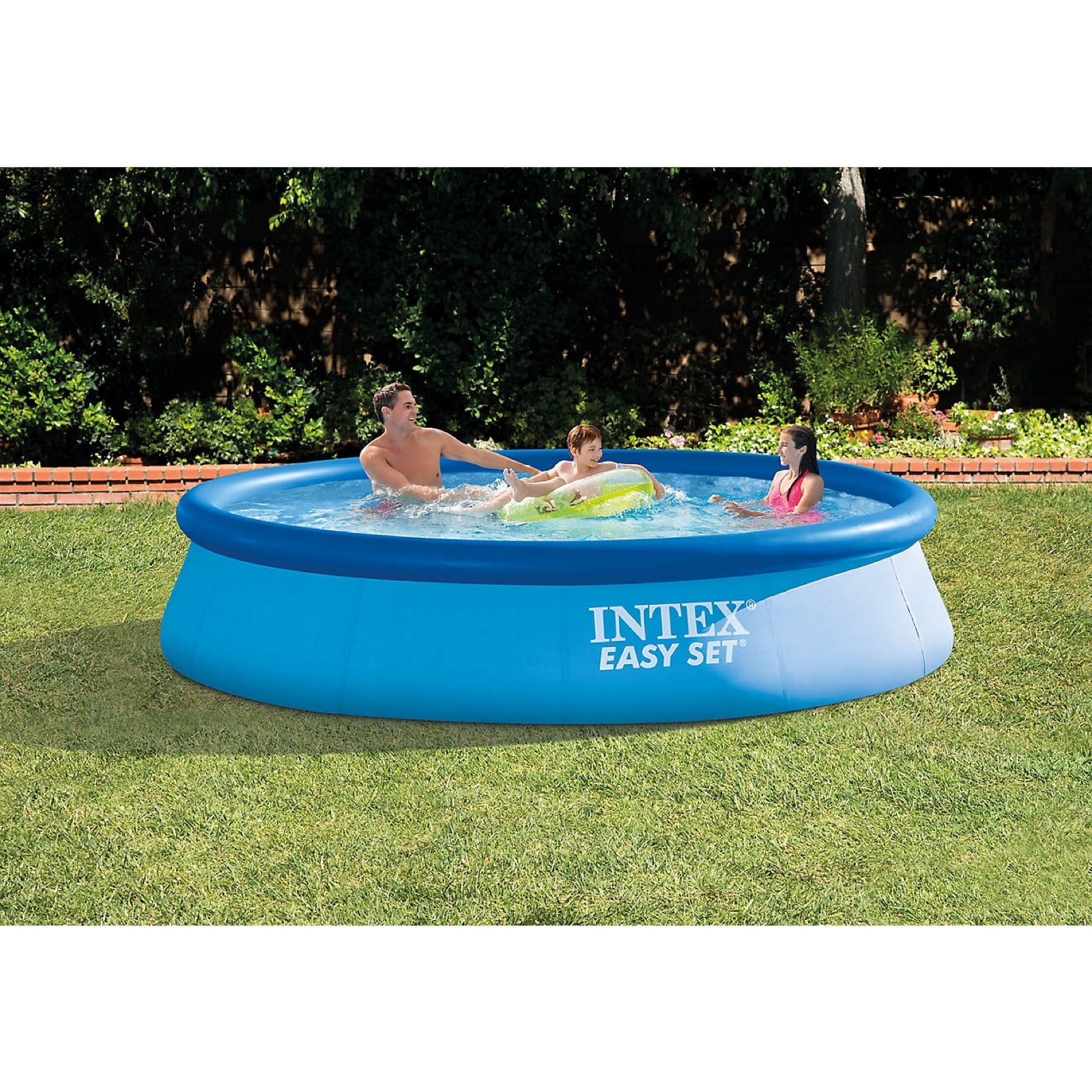 INTEX 12 ft x 30 in Easy Set Swimming Pool w/ Filter Pump