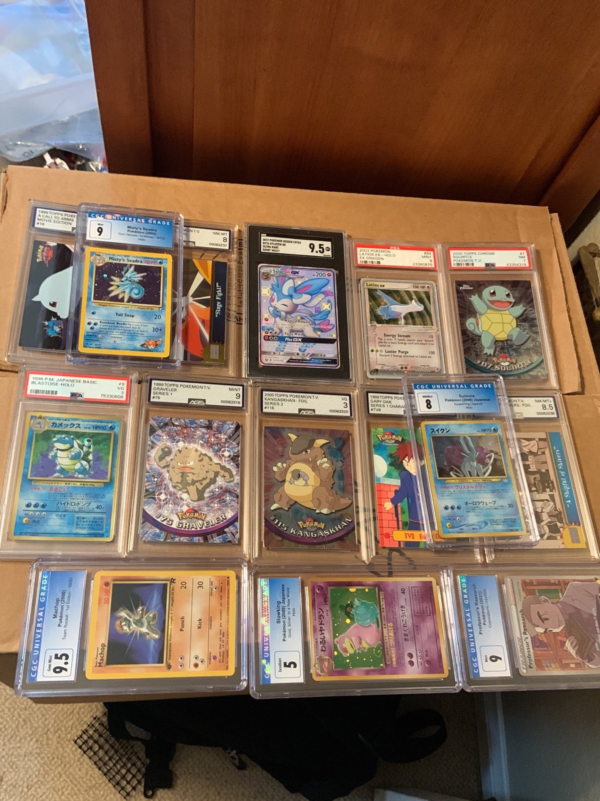 Pokémon slabs!