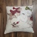 Pier 1 Christmas PARK AVENUE PUPPIES Dogs Embroidered Textured PILLOW w/ Zipper