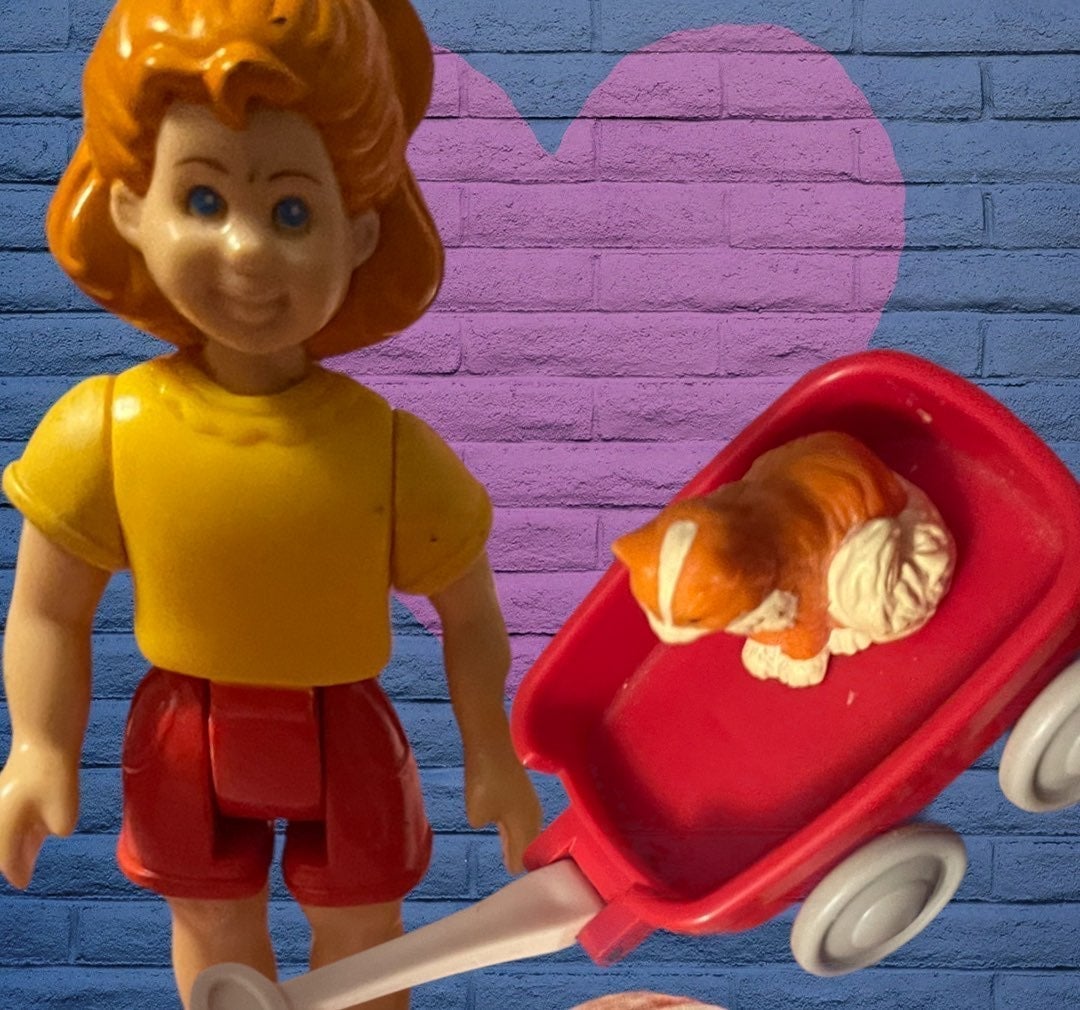 Little tikes Red headed girl wagon