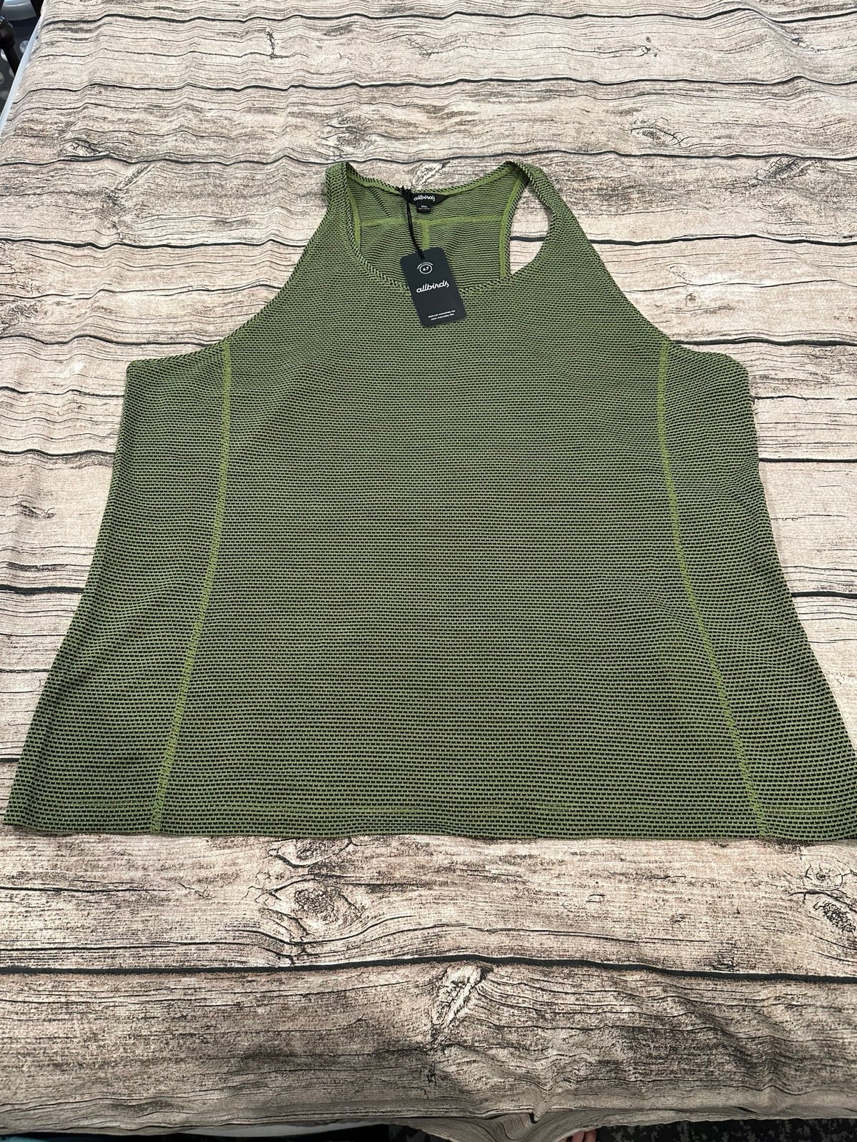 NWT Allbirds Athletic Running Racerback Tank in Green Size 3X