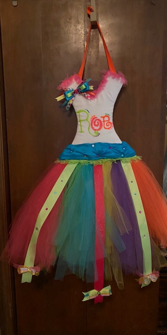 Custom Handmade To Order TuTu Bow Holder