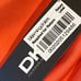 DKNY Orange and Black Bandeau Swimdress L NWT