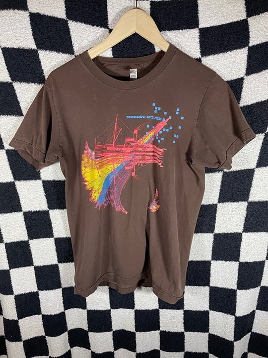Vintage Rare Modest Mouse Shirt American Apparel Thrashed Small
