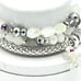 Bomb Party RBP6286 Halloween Stacks All Wrapped Up In You Silver Plating Stack