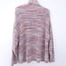 Peruvian Connection Pullover Sweater Large, Cotton, Chunky Rib Knit, Multicolor