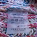 Peruvian Connection Pullover Sweater Large, Cotton, Chunky Rib Knit, Multicolor