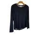 Fashion By Mirabeau Women's size Small Blue gray Black Lounge Set