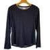 Fashion By Mirabeau Women's size Small Blue gray Black Lounge Set