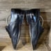 Mens Vito Rufolo Black Leather Cap Toe Brogue Oxford Dress Shoes Size 10.5 M