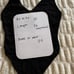 Free People Larissa Snap Button Tank Bodysuit in Black