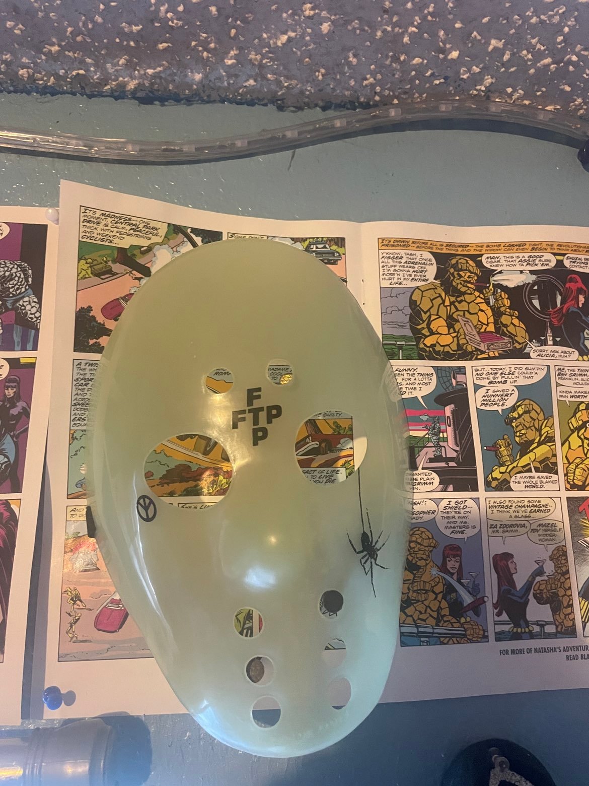 FTP BABYLON GLOW IN THE DARK MASK