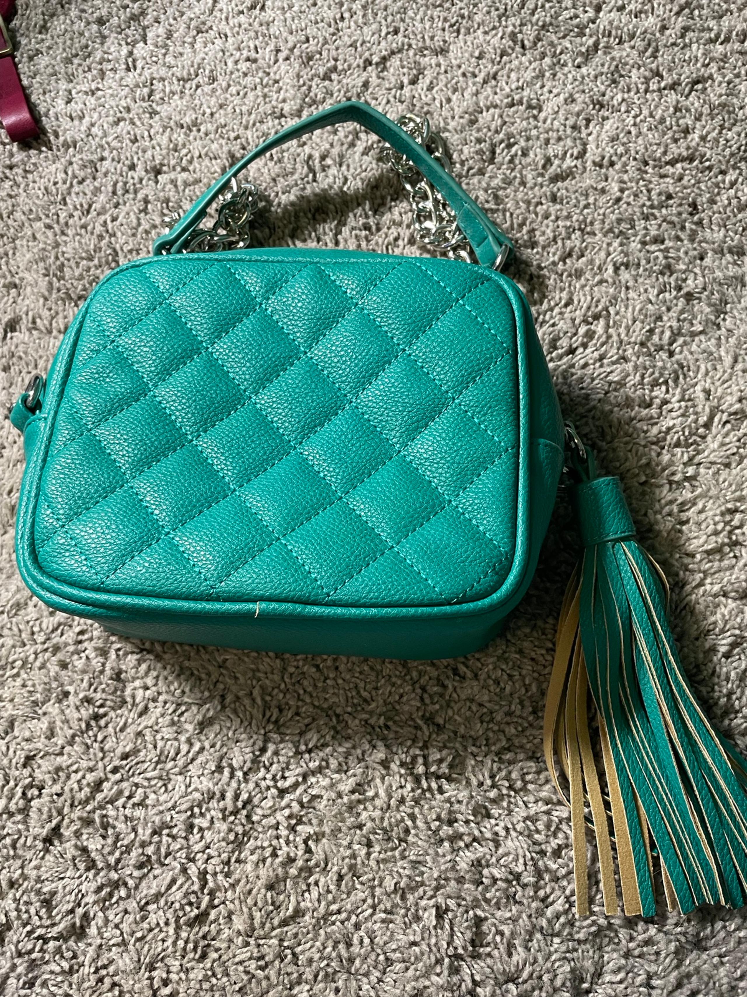 Bright green Quilted Bag