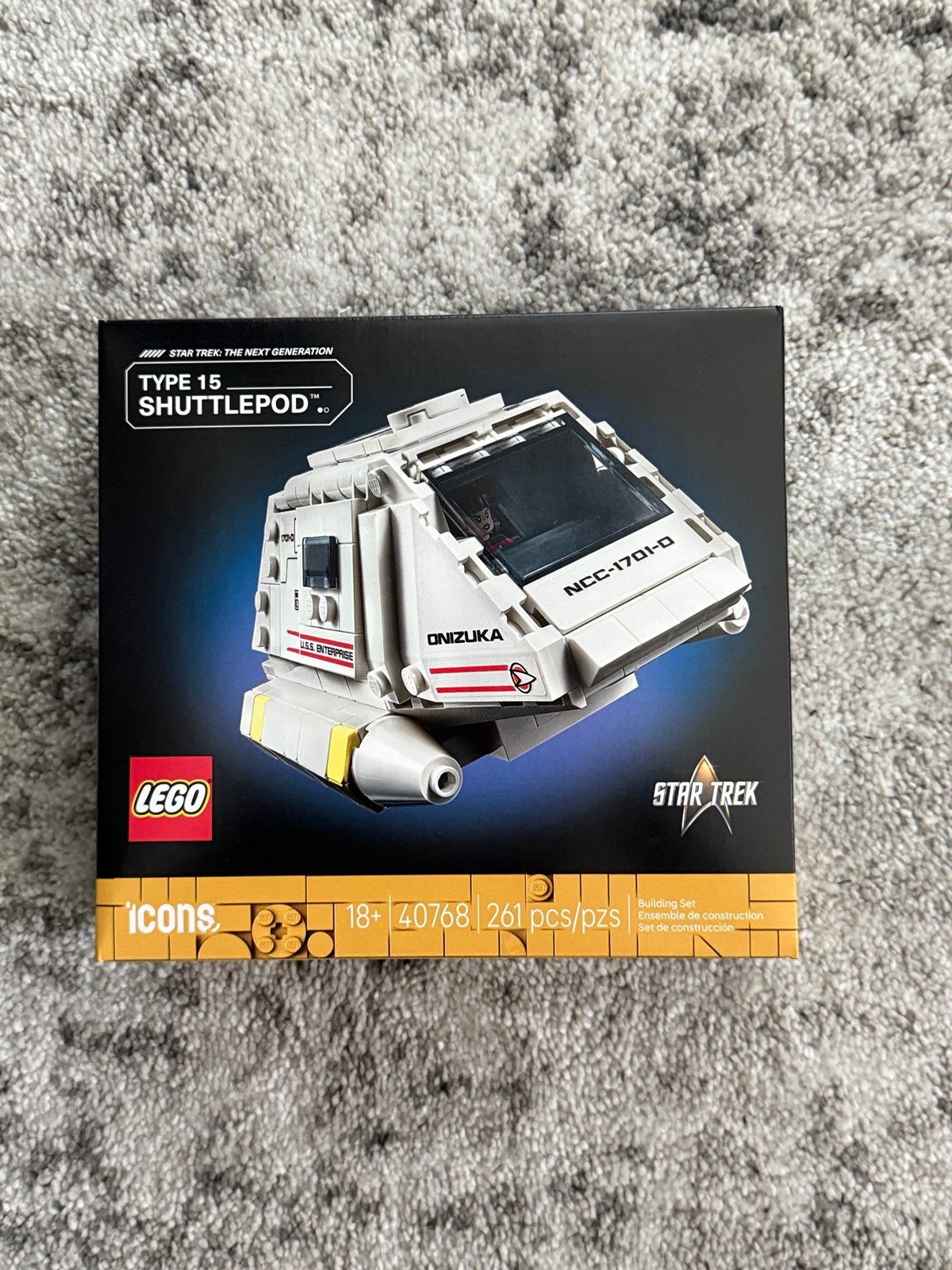 LEGO Star Trek set #40768 Type 15 Shuttlepod