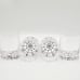 Pottery Barn Spider Web Handcrafted Double Old Fashioned Glasses Set of 4 NEW