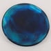 Set of 4 gemstone looking flat glass paperweights leftover glass slag