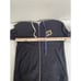 Peloton Spiritual Gangster Size S Zip Up Hoodie Sweatshirt Black Rainbow Ombre