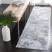 Collection Accent Rug - 4' x 6', Navy & Grey, Modern Abstract