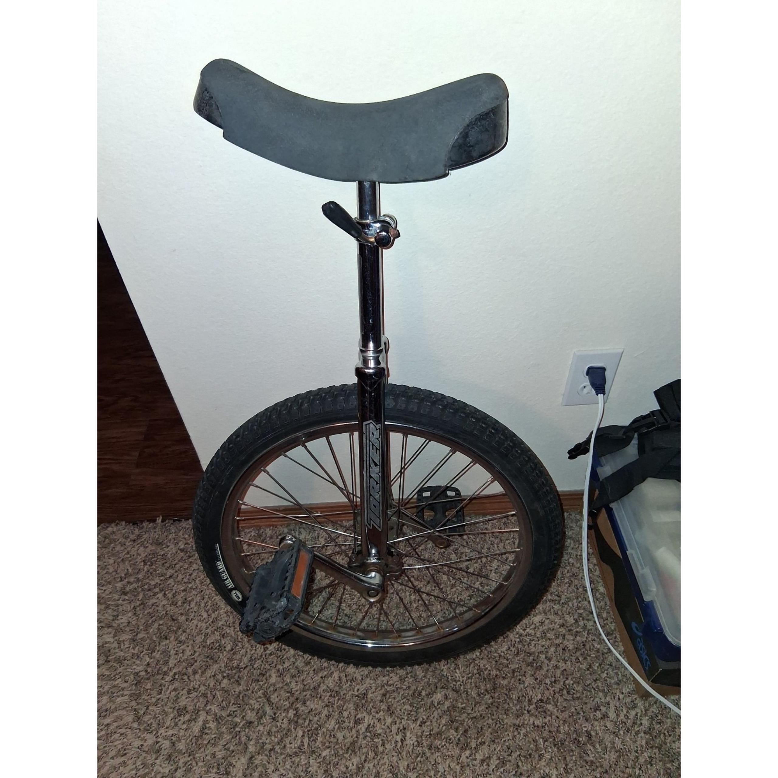 Vintage Unistar Torker Unicycle Black Frame