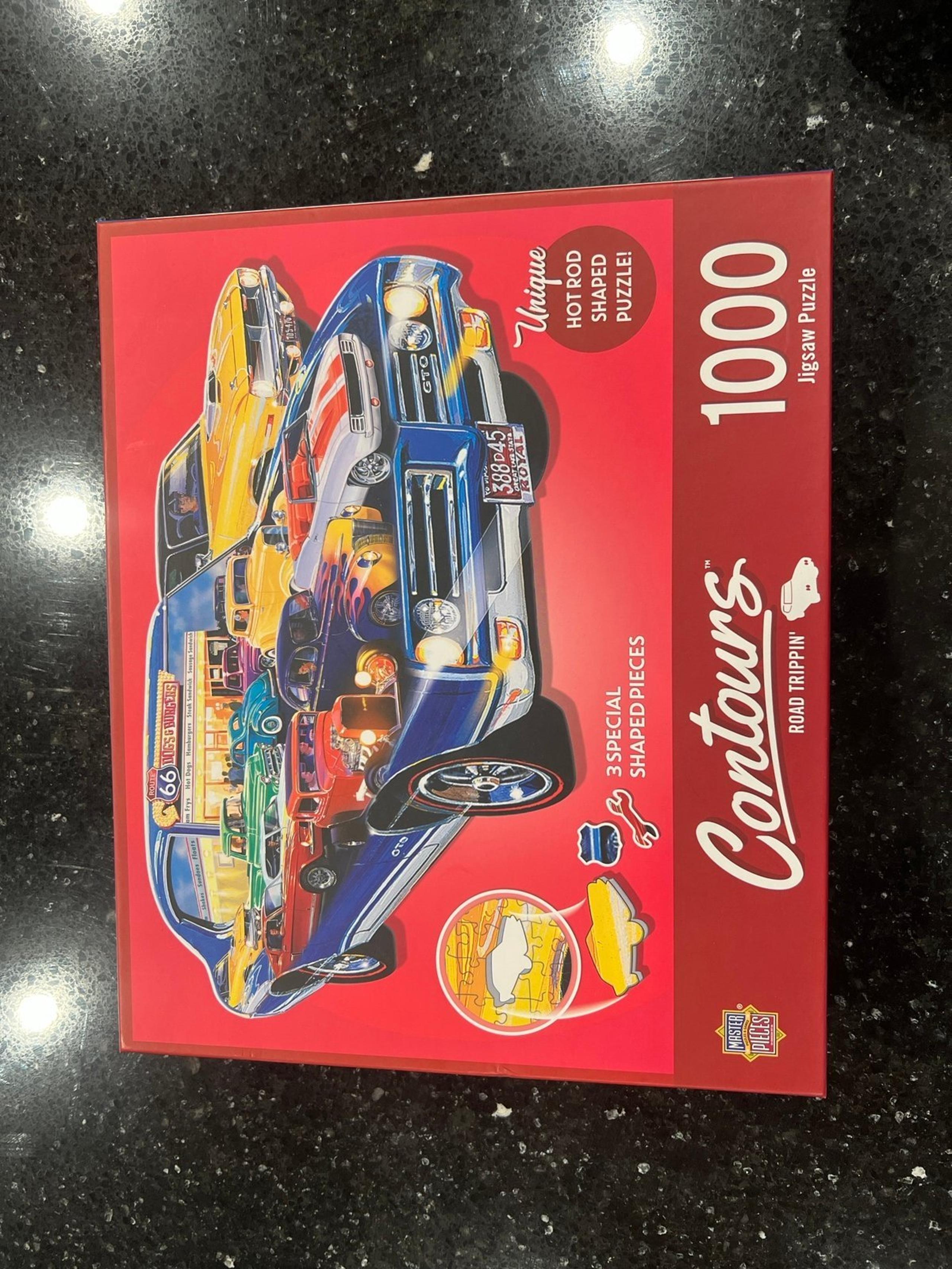 Contours Road Trippin’ 1000 piece puzzle