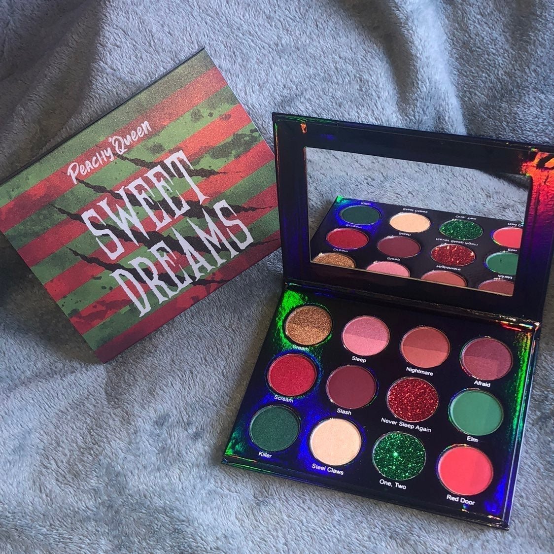 *NEW* Indie Peachy Queen SWEET DREAMS Freddy Krueger Eyeshadow Palette •SEALED!•