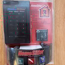 Home sitter alarm