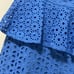 Lily Pulitzer Josey Dress Blue Eyelet Lace One Shoulder size 6 NWT