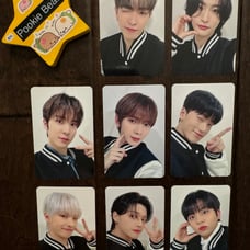 Ateez Golden Hour Photocard OT8 - Makestar Photocard (Varsity Jacket version)