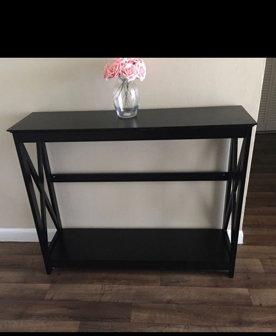 Wood Console Table