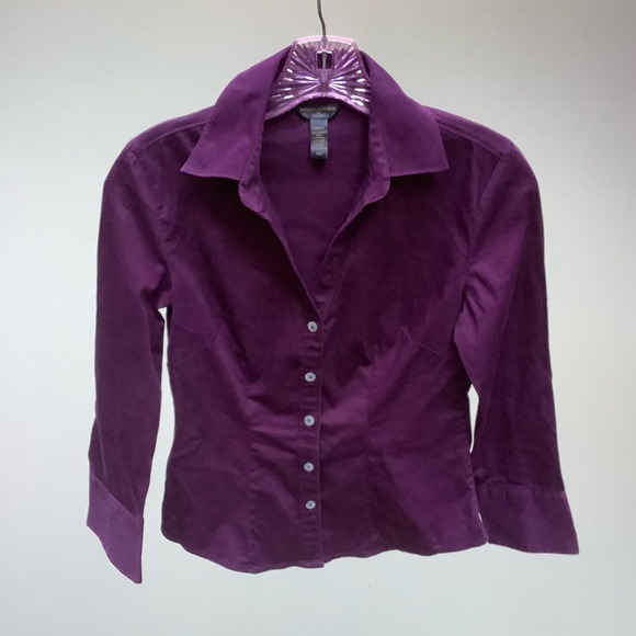 Purple Banana Republic Blouse