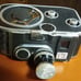 Vintage Bolex-Paillard B8 8mm movie camera with accessories