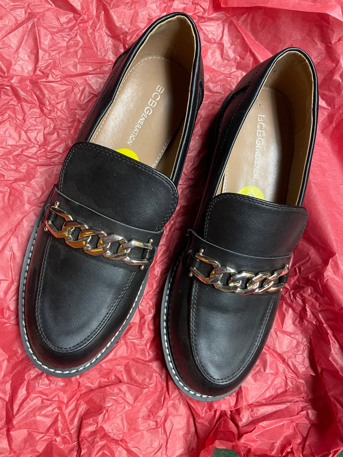 Loafers bcbgeneration gold chain