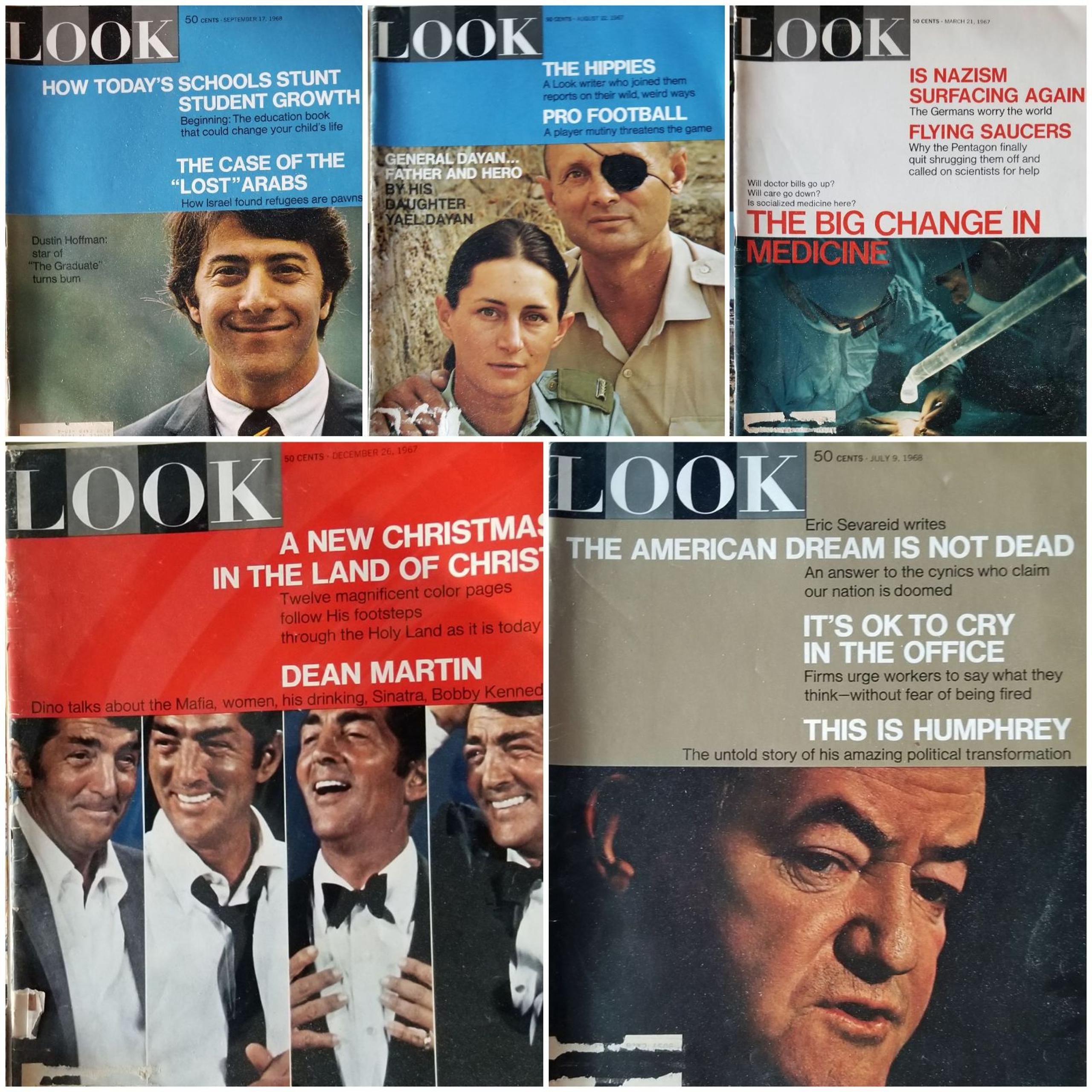 Look and Life magazines