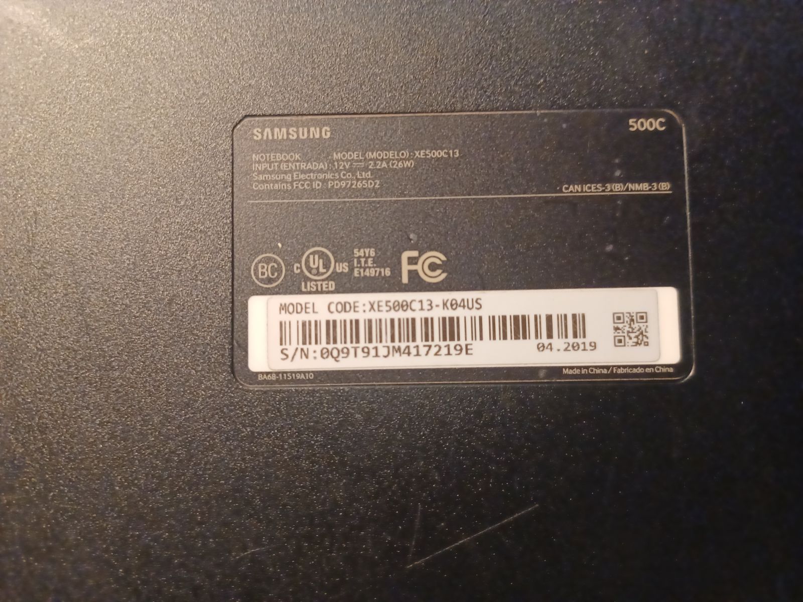 Samsung chromebook