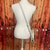 Kate Spade Kourtney rainbow stripe camera bag crossbody with tasssel gay pride