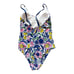 ROBERTA ROLLER RABBIT One Piece Chachas Scoop Multi Swimsuit Floral White Blue